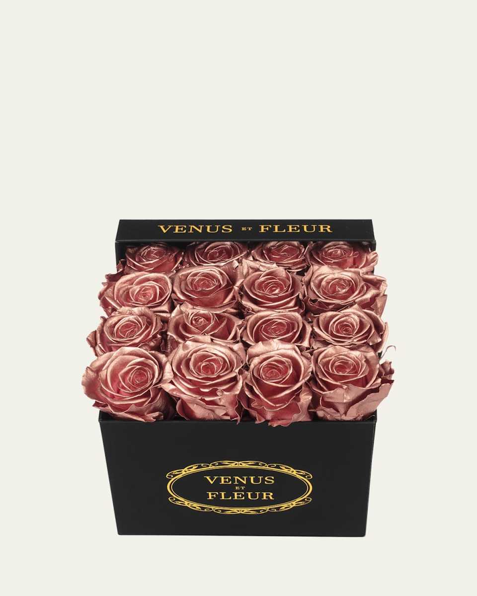 Classic Small Square Rose Box